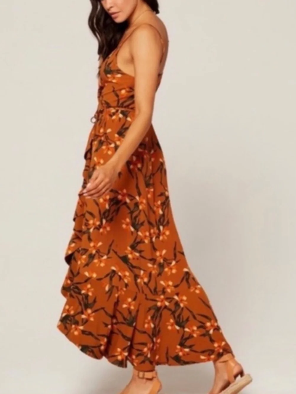 L*Space Wendy Wrap Dress Size M MSRP $160 - Picture 2 of 6